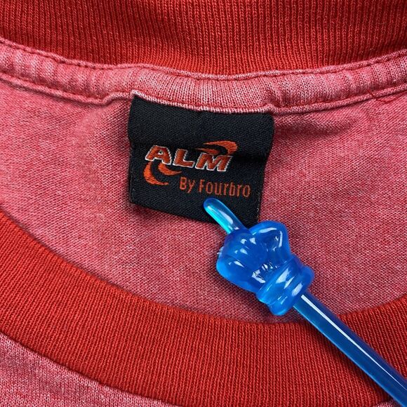 ALM by FOURBRO MENS Z/28 RED RETRO TSHIRT LARGE 1969 Camaro Classic Cars - Picture 6 of 10